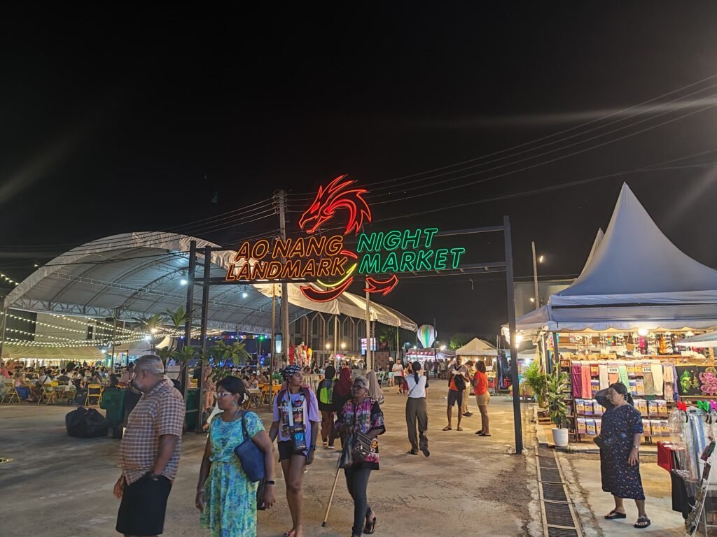 Ao nang nightmarket front | Unforgettable Thailand