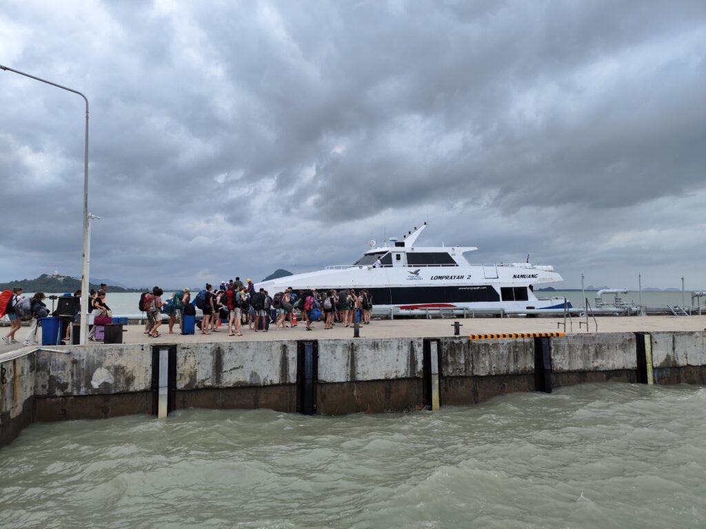 Ferry from Krabi to Koh phangang | Unforgettable Thailand