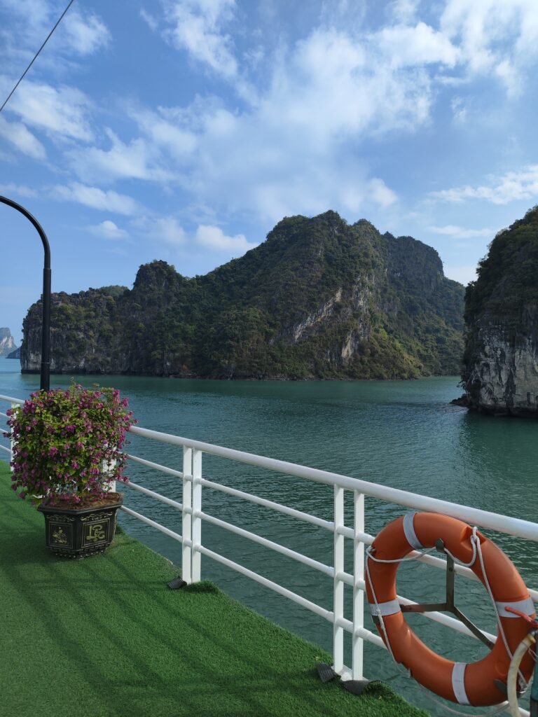 Halong bay cruise deck Top 10 Vietnam