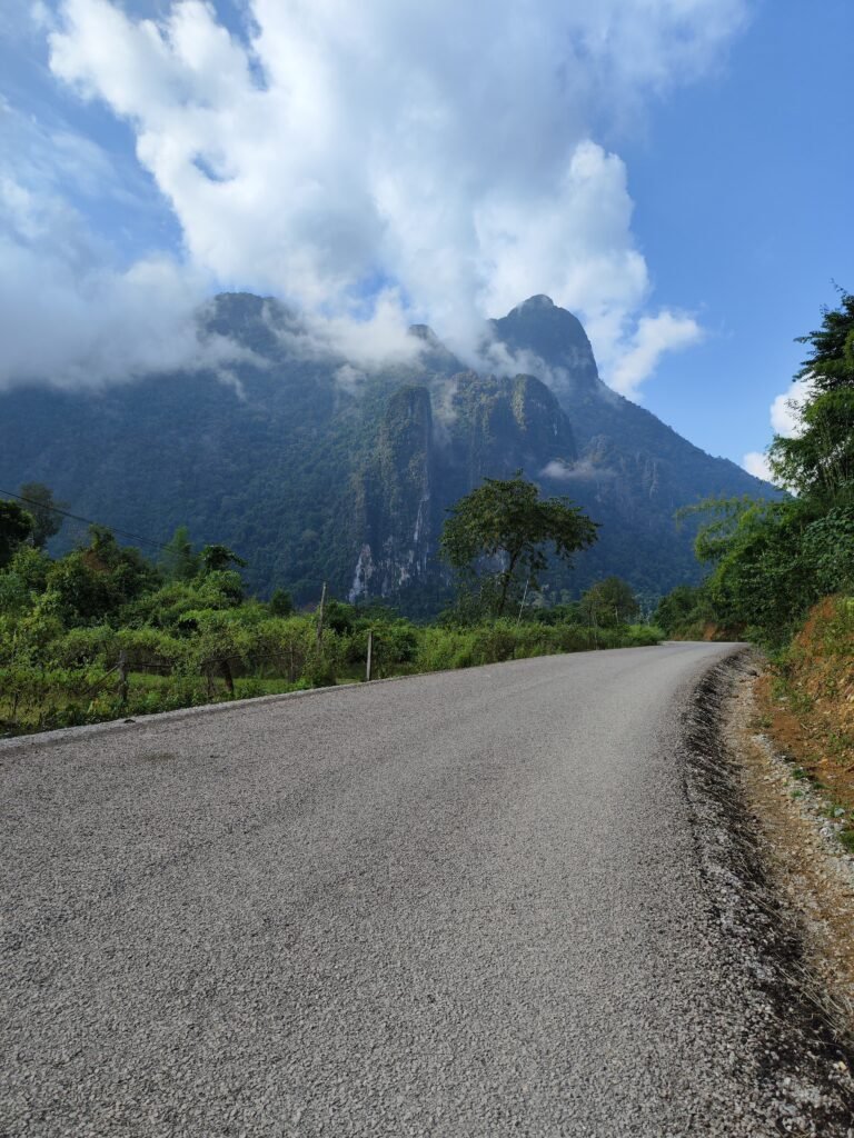 Landscape Vang vieng