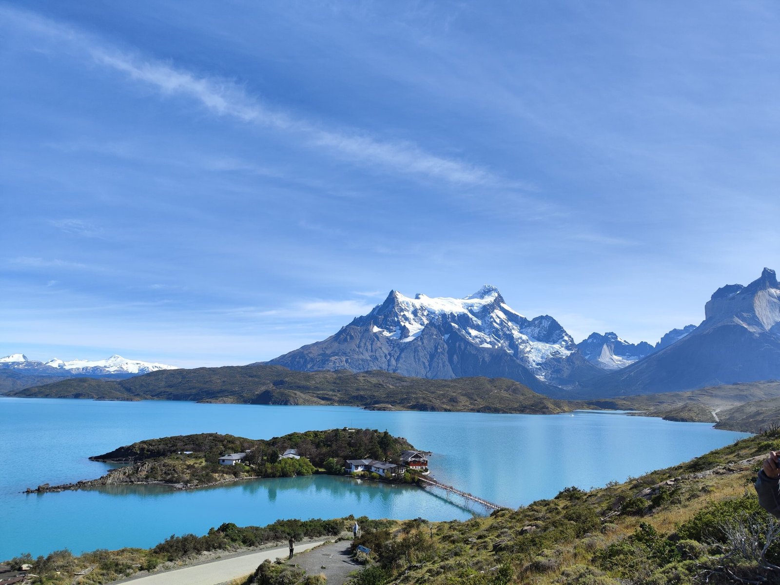 Torres del Paine National Park and small island