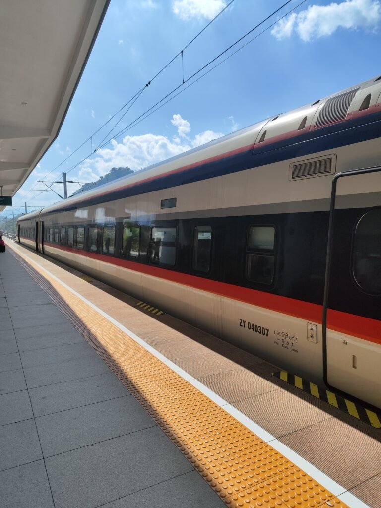 Train in laos